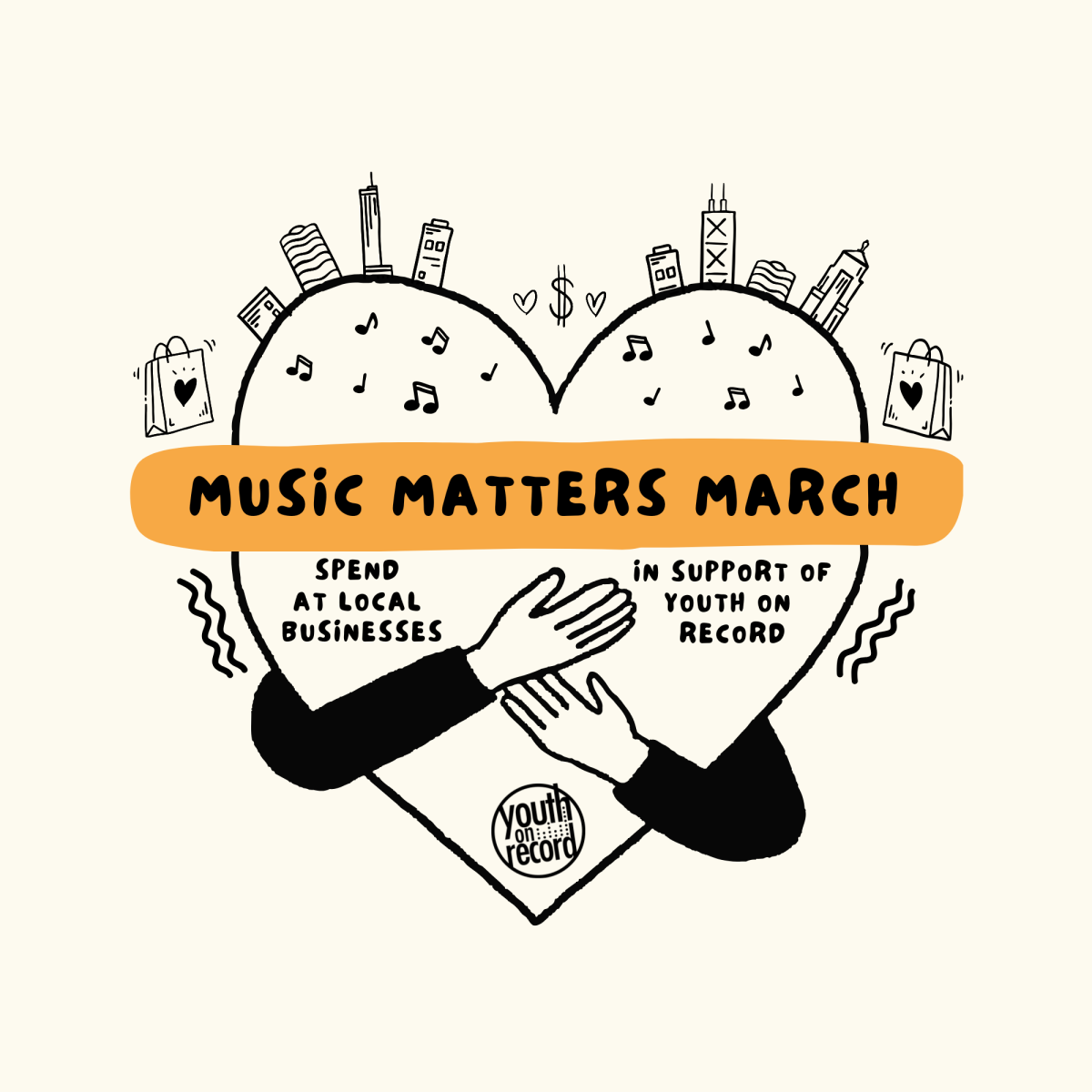 Music matters march logo