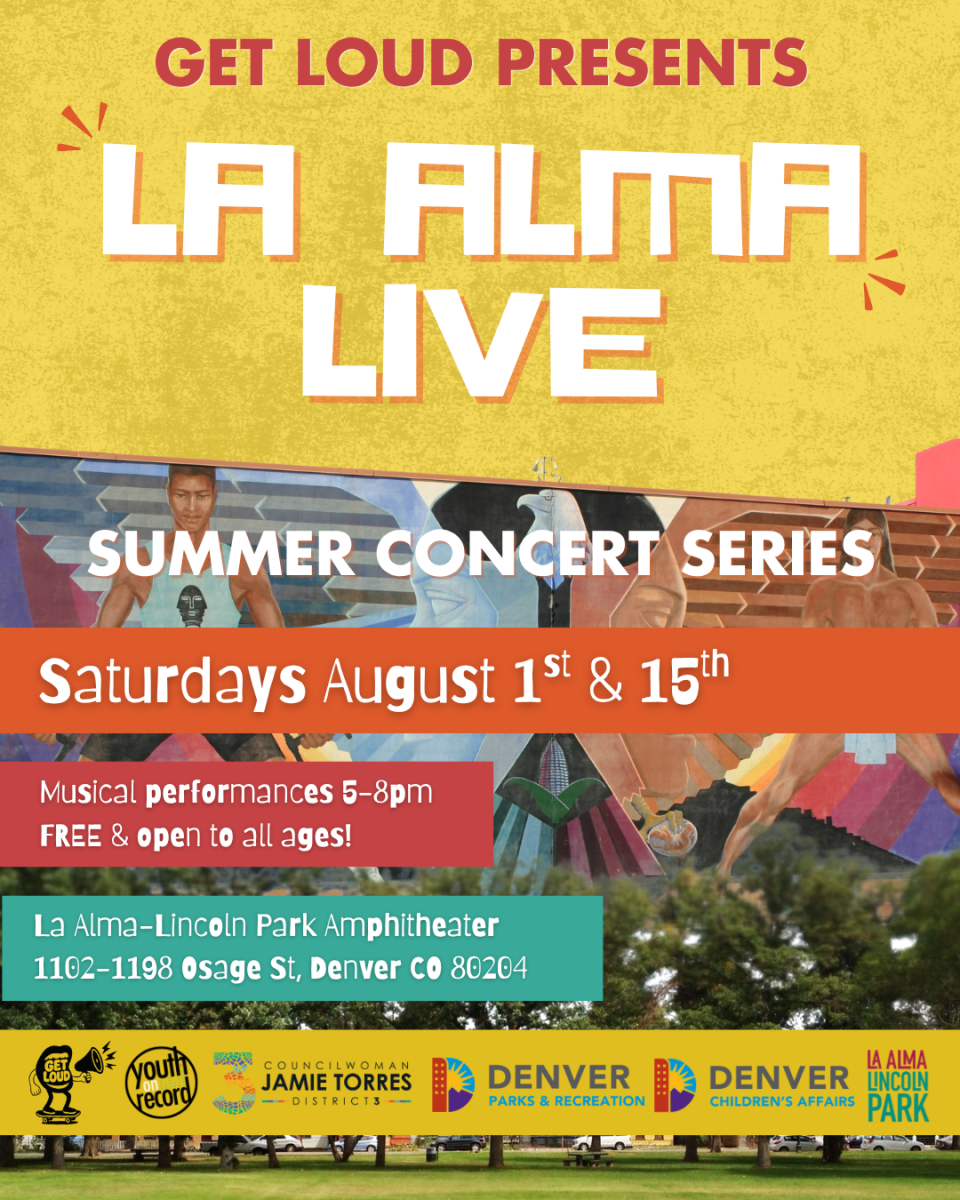 La alma live poster
