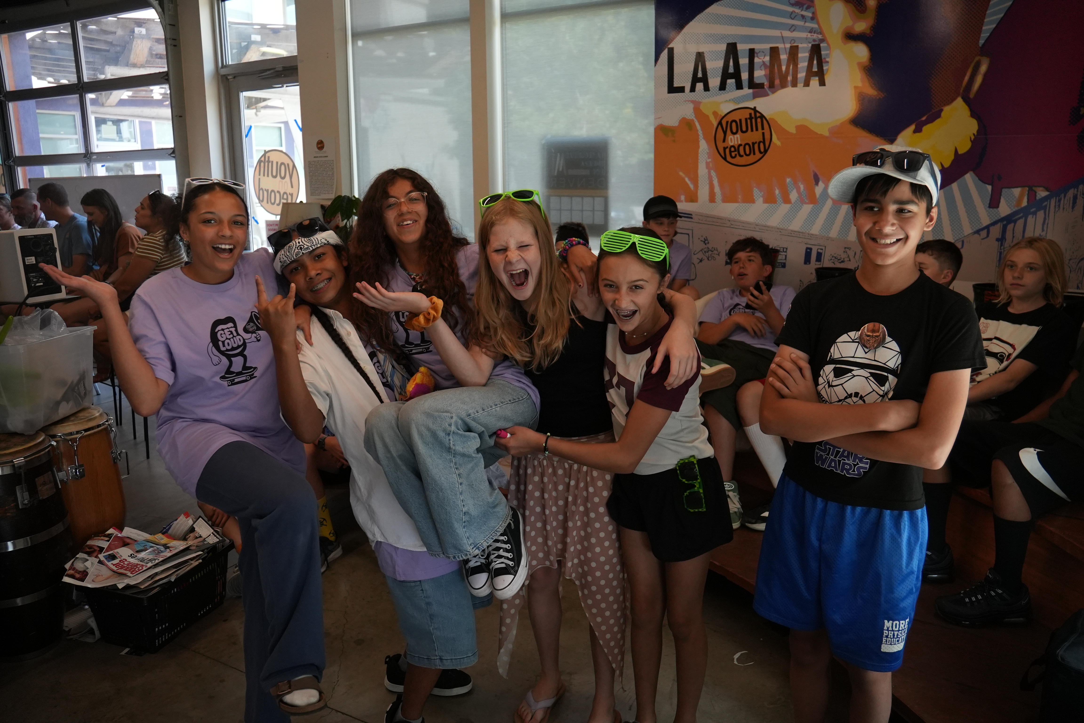 campers smiling