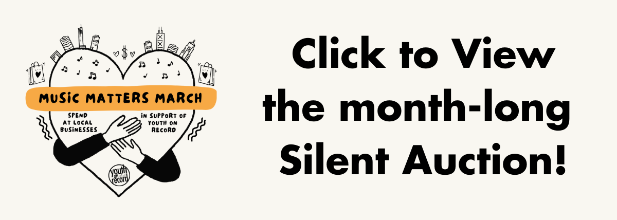 A directive to click this image to view the Silent Auction running simultaneously through the month of March.