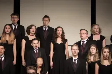 Arvada West's vocal showcase, from which several choir groups raised funds for Youth on Record