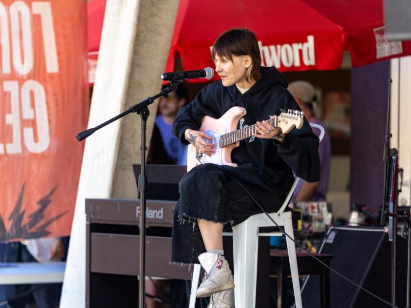 Shae Volz performs at YOR Fest