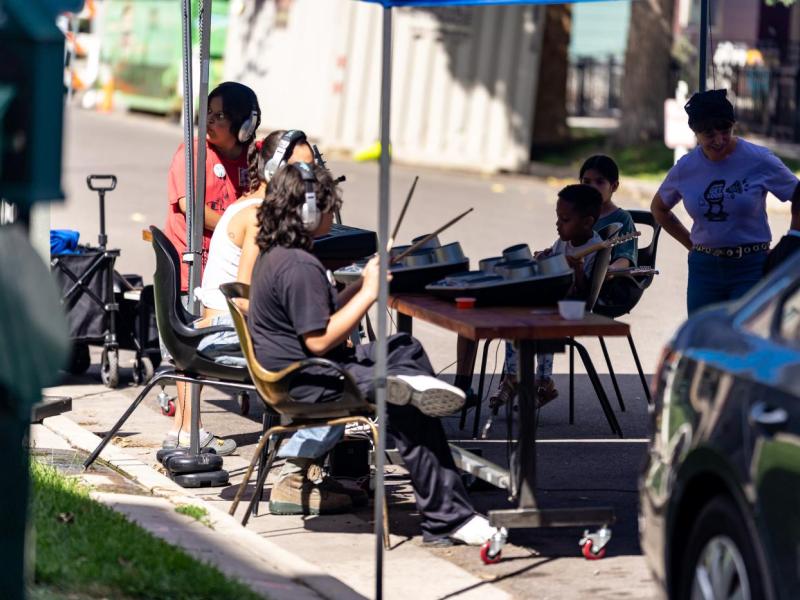 instrument petting zoo