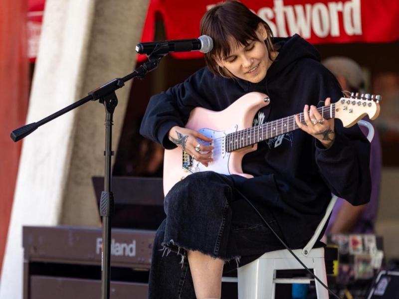 shae volz performs at yor fest
